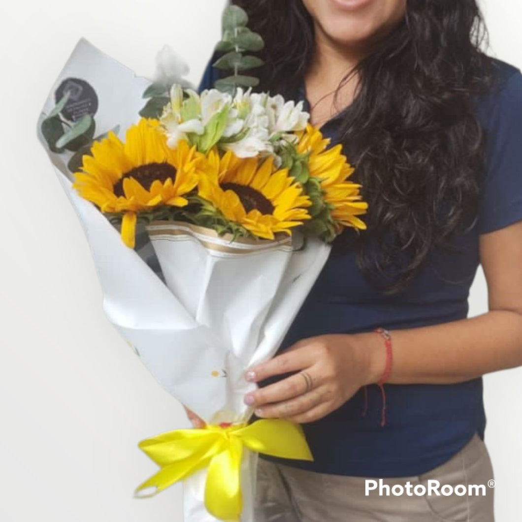 Ramo de 3 girasoles
